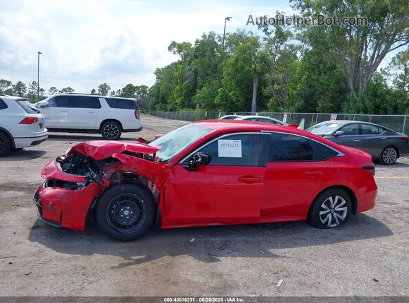 2HGFE2F23TH585884 2026 HONDA CIVIC Красный 