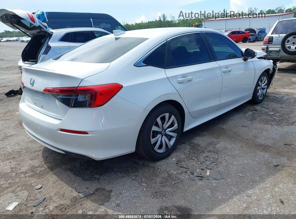 2HGFE2F24NH517015 2022 HONDA CIVIC Белый Задняя правая четверть