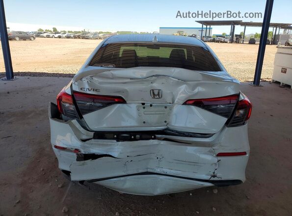 2HGFE2F24NH523087 2022 HONDA CIVIC Белый Вид сзади