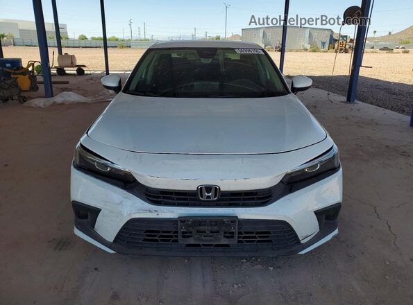 2HGFE2F24NH523087 2022 HONDA CIVIC Белый Вид спереди