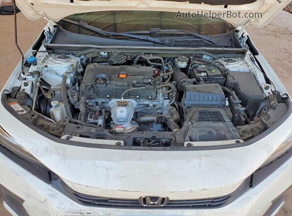 2HGFE2F24NH523087 2022 HONDA CIVIC Белый Вид задней части салона