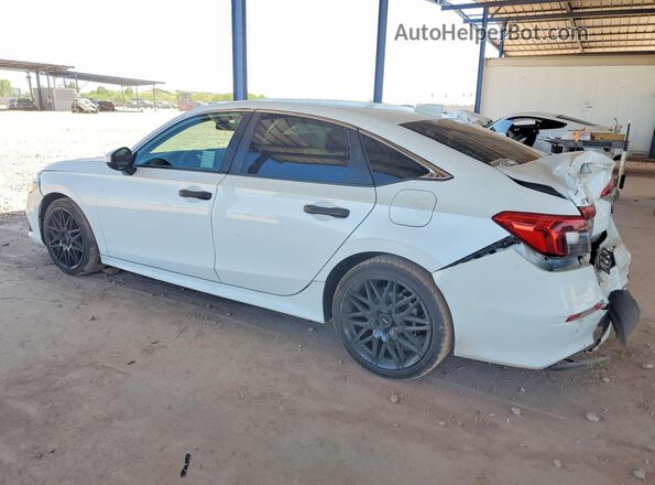 2HGFE2F24NH523087 2022 HONDA CIVIC Белый Задняя левая четверть