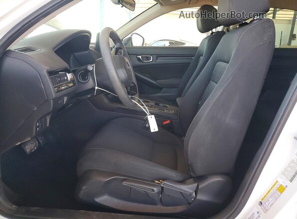 2HGFE2F24NH523087 2022 HONDA CIVIC Белый Вид салона спереди