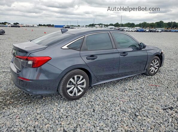 2HGFE2F24NH529875 2022 HONDA CIVIC Charcoal Rear right