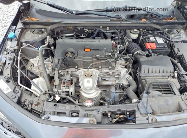 2HGFE2F24NH529875 2022 HONDA CIVIC Charcoal Rear interior view