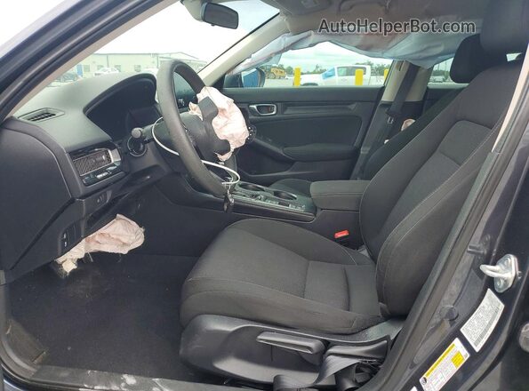 2HGFE2F24NH529875 2022 HONDA CIVIC Charcoal Front interior view