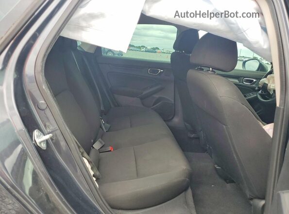 2HGFE2F24NH529875 2022 HONDA CIVIC Charcoal Rear seats view