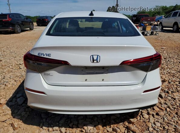 2HGFE2F24PH539485 2023 HONDA CIVIC White Вид ззаду