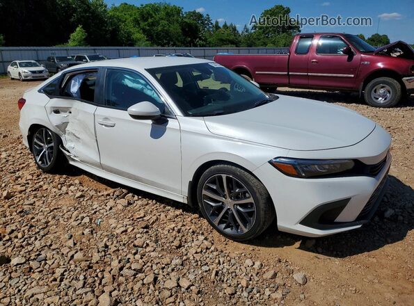 2HGFE2F24PH539485 2023 HONDA CIVIC White Передня права чверть