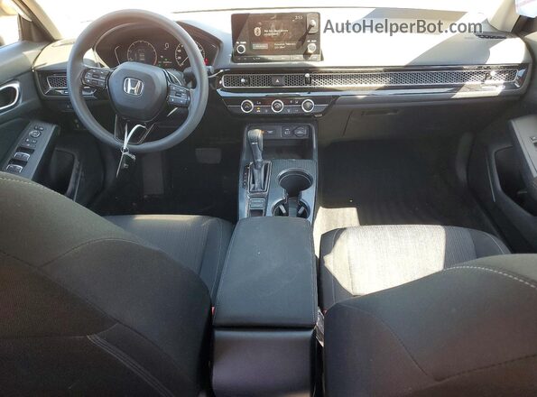 2HGFE2F24PH539485 2023 HONDA CIVIC White Вид панелі приладів