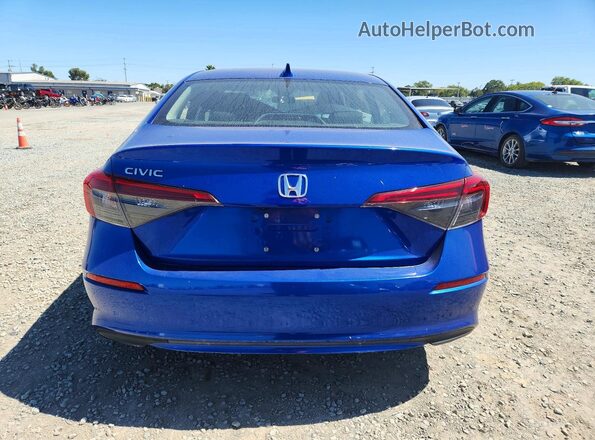 2HGFE2F24PH568274 2023 HONDA CIVIC Blue Vista trasera