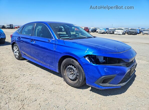 2HGFE2F24PH568274 2023 HONDA CIVIC Blue Delantero derecho