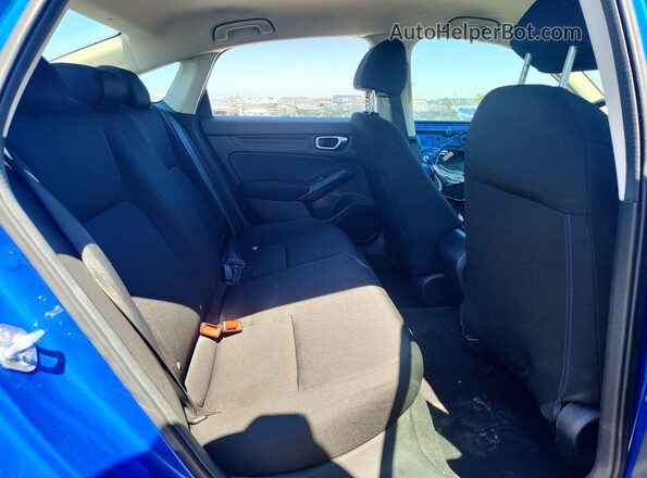 2HGFE2F24PH568274 2023 HONDA CIVIC Blue Vista de los asientos traseros