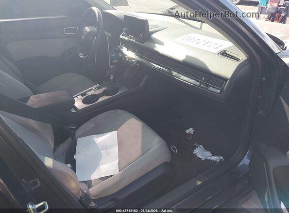 2HGFE2F24PH568940 2023 HONDA CIVIC Gray Вид салону спереду