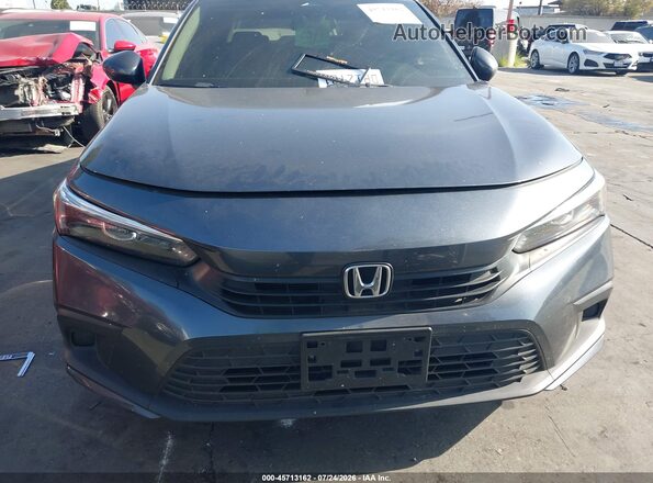 2HGFE2F24PH568940 2023 HONDA CIVIC Gray Вид задньої частини салону