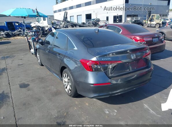 2HGFE2F24PH568940 2023 HONDA CIVIC Gray Задня ліва чверть