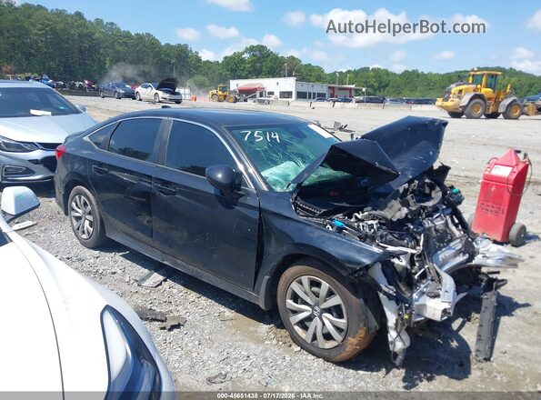 2HGFE2F24RH537514 2024 HONDA CIVIC Black Rear interior view