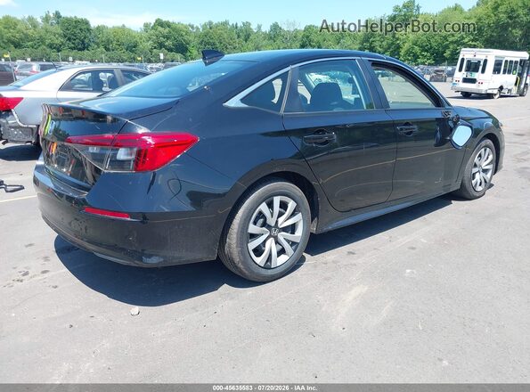 2HGFE2F24RH562865 2024 HONDA CIVIC Черный Задняя правая четверть