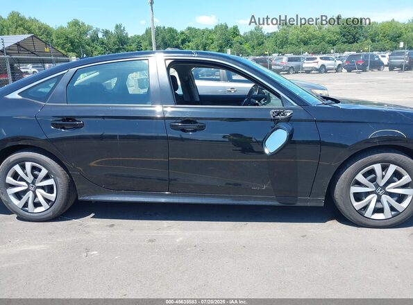 2HGFE2F24RH562865 2024 HONDA CIVIC Черный Вид задней части салона