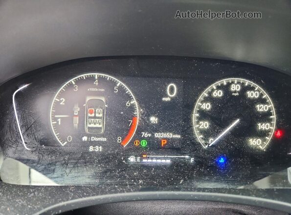 2HGFE2F24RH568116 2024 HONDA CIVIC Silver Սարքավորումների վահանակի տեսք