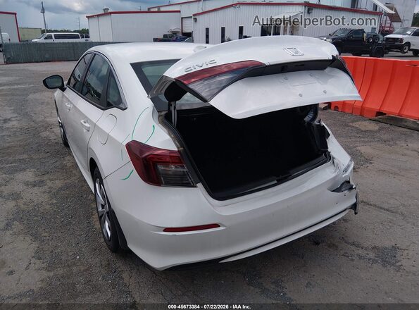 2HGFE2F24SH527135 2025 HONDA CIVIC White Դիմացի տեսք