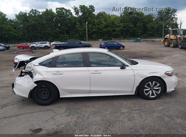 2HGFE2F24SH527135 2025 HONDA CIVIC White Սալոնի հետևի տեսք