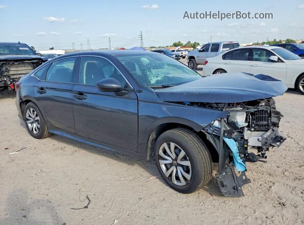2HGFE2F24SH603422 2025 HONDA CIVIC Black Передня права чверть