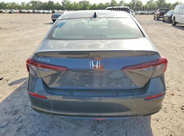 2HGFE2F24SH603422 2025 HONDA CIVIC Black Вид ззаду
