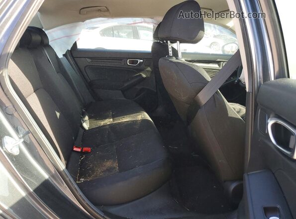 2HGFE2F24SH603422 2025 HONDA CIVIC Black Вид задніх сидінь