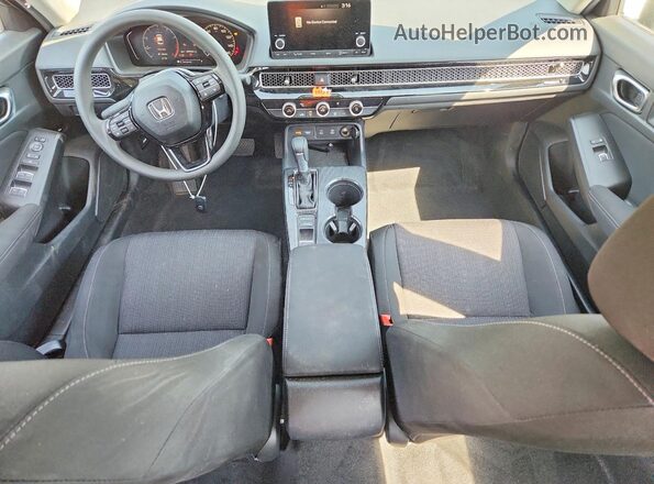 2HGFE2F24TH510983 2026 HONDA CIVIC Gray Dashboard view