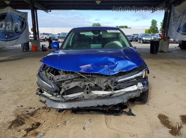 2HGFE2F25NH553859 2022 HONDA CIVIC Blue Вид спереду