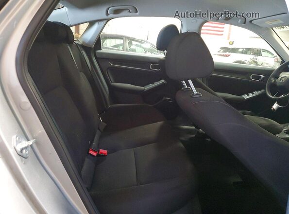 2HGFE2F25NH587591 2022 HONDA CIVIC Silver Հետևի նստատեղերի տեսք
