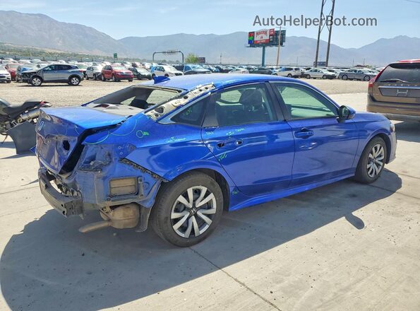 2HGFE2F25RH560011 2024 HONDA CIVIC Blue Հետևի աջ