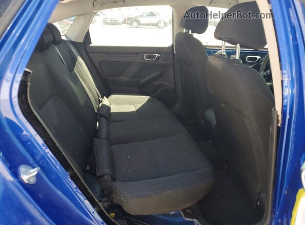 2HGFE2F25RH560011 2024 HONDA CIVIC Blue Հետևի նստատեղերի տեսք