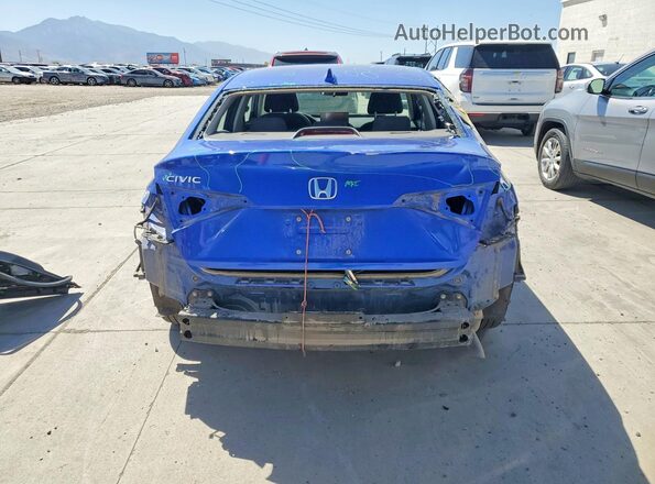 2HGFE2F25RH560011 2024 HONDA CIVIC Blue Հետևի տեսք