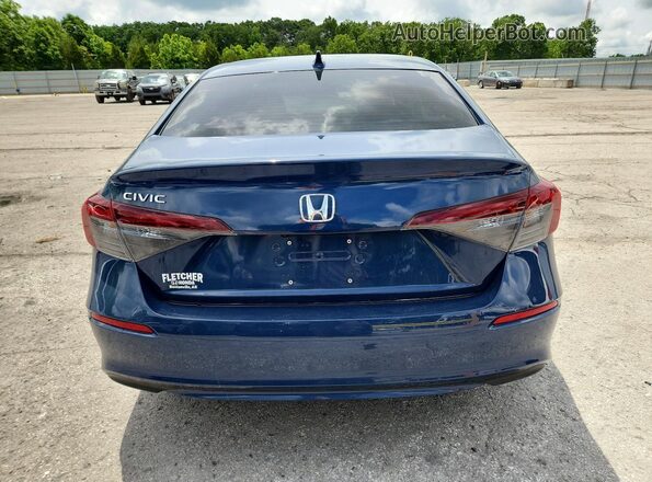 2HGFE2F25TH504707 2026 HONDA CIVIC Blue Vista trasera