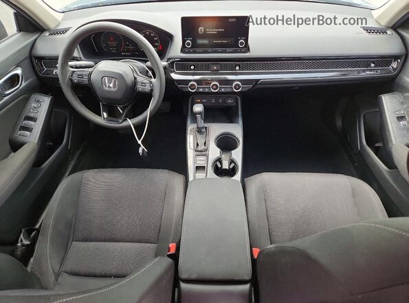 2HGFE2F25TH504707 2026 HONDA CIVIC Blue Vista del salpicadero