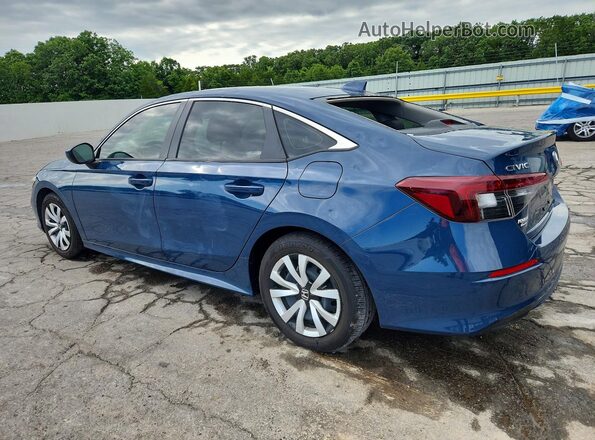 2HGFE2F25TH511267 2026 HONDA CIVIC Blue Trasero izquierdo