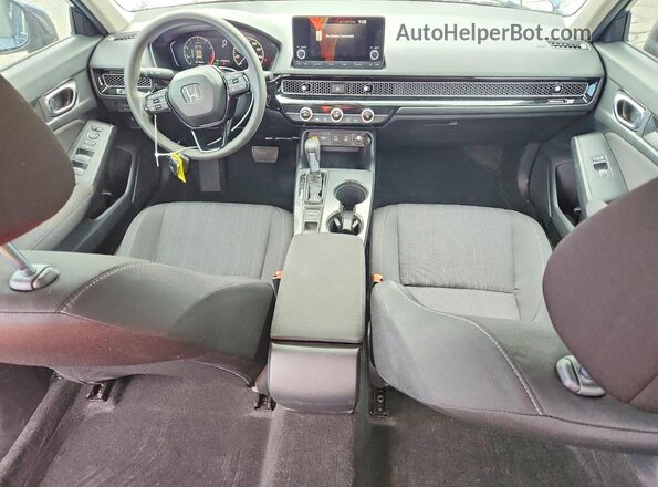 2HGFE2F25TH511267 2026 HONDA CIVIC Blue Vista del salpicadero