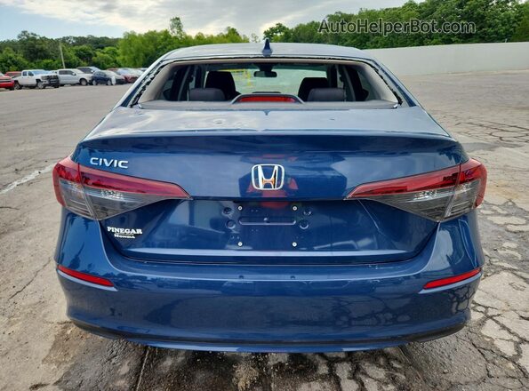 2HGFE2F25TH511267 2026 HONDA CIVIC Blue Vista trasera