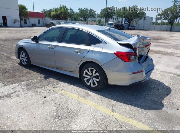 2HGFE2F26NH527240 2022 HONDA CIVIC Silver უკანა მარცხენა