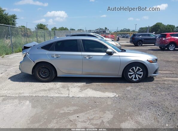 2HGFE2F26NH527240 2022 HONDA CIVIC Silver უკანა სალონის ხედი