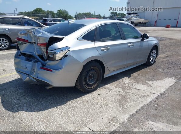 2HGFE2F26NH527240 2022 HONDA CIVIC Silver უკანა მარჯვენა