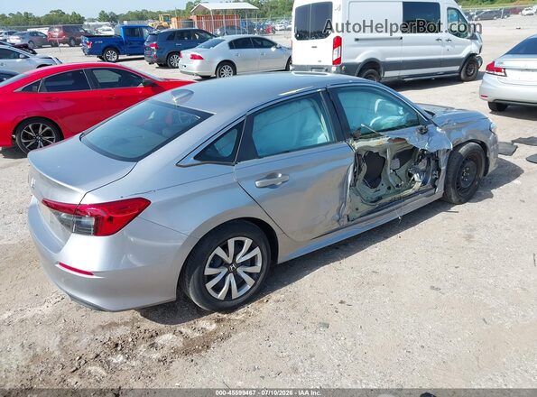 2HGFE2F26NH545446 2022 HONDA CIVIC Silver Հետևի աջ