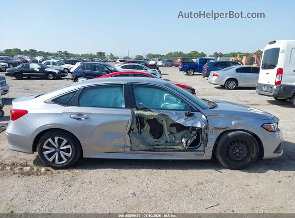 2HGFE2F26NH545446 2022 HONDA CIVIC Silver Սալոնի հետևի տեսք