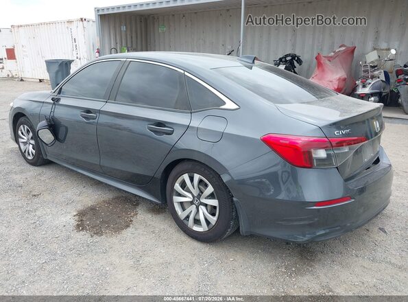 2HGFE2F26NH570704 2022 HONDA CIVIC Gray Tył lewy