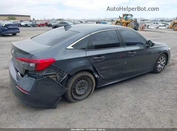 2HGFE2F26NH570704 2022 HONDA CIVIC Gray Tył prawy