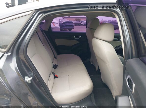 2HGFE2F26NH570704 2022 HONDA CIVIC Gray Widok naklejki z numerem VIN