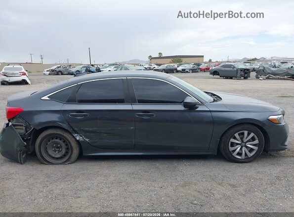 2HGFE2F26NH570704 2022 HONDA CIVIC Gray Widok wnętrza 360 stopni