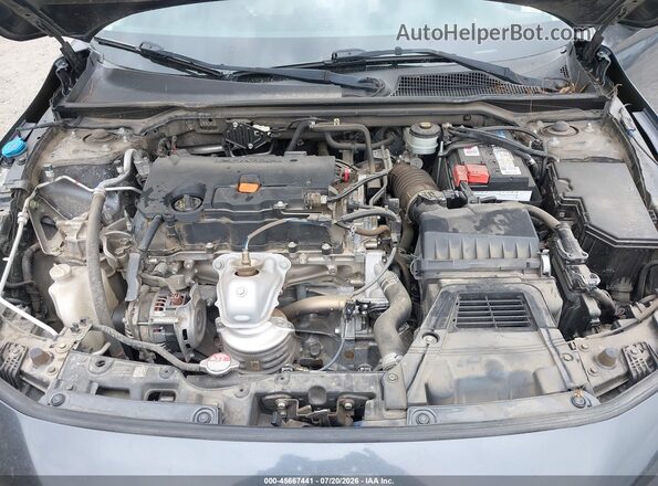 2HGFE2F26NH570704 2022 HONDA CIVIC Gray Widok z tyłu